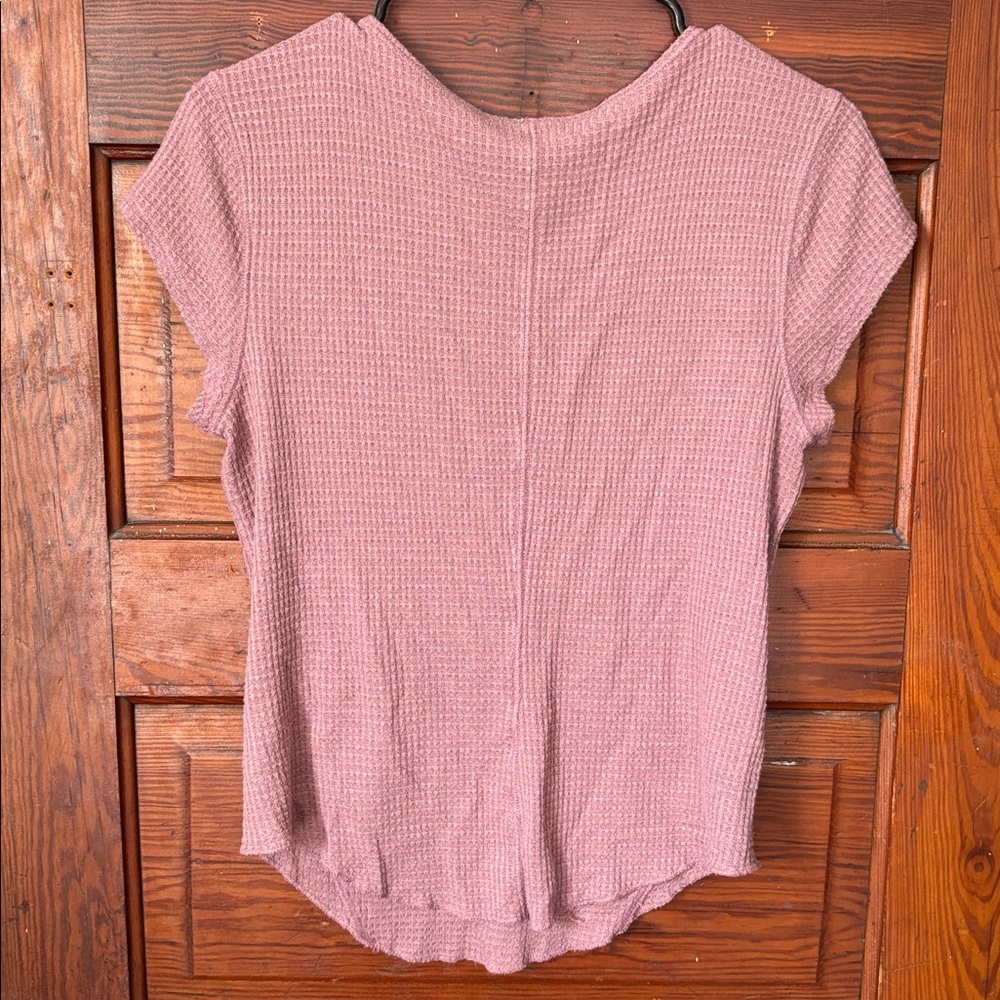 Intimately Free People Waffle Henley size Large - Picture 5 of 5